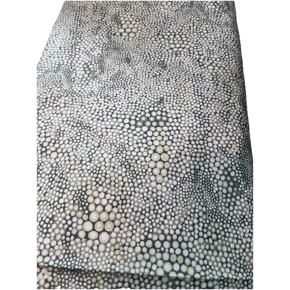 Pierre Deux Fabric Remnant Green "Galuchat" Collection Made in France - Picture 2 of 4